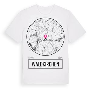 Waldkirchen t-shirt – ekologisk bomull t-shirt från Pinshirt
