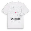 Wallengrün karta t-shirt