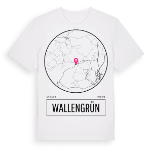 Wallengrün t-shirt – ekologisk bomull t-shirt från Pinshirt