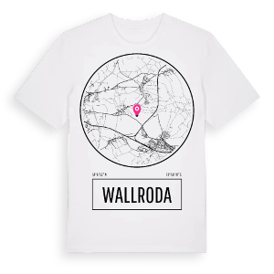 Wallroda t-shirt – ekologisk bomull t-shirt från Pinshirt