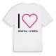 Jag älskar Wartha - Stróža t-shirt stort tryck