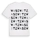 Wasewitz ordlek t-shirt