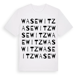 Wasewitz ordlek t-shirt – ekologisk bomull t-shirt från Pinshirt