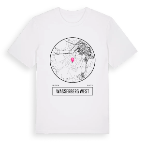 Wasserberg West t-shirt – ekologisk bomull t-shirt från Pinshirt