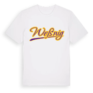 Weßnig baseball t-shirt – ekologisk bomull t-shirt från Pinshirt