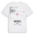 Weßnitz karta t-shirt