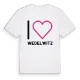 Jag älskar Wedelwitz t-shirt stort tryck