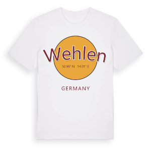 Wehlen cirkel t-shirt – ekologisk bomull t-shirt från Pinshirt