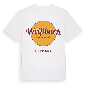 Weißbach cirkel t-shirt – ekologisk bomull t-shirt från Pinshirt