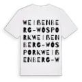 Weißenberg - Wóspork ordlek t-shirt