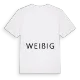Jag älskar Weißig t-shirt stort tryck