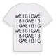Weißig ordlek t-shirt