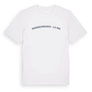 Weißwasser/Oberlausitz - Běła Woda college t-shirt – ekologisk bomull t-shirt från Pinshirt