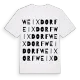 Weixdorf ordlek t-shirt