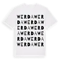 Werda ordlek t-shirt