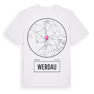 Werdau t-shirt – ekologisk bomull t-shirt från Pinshirt