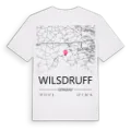 Wilsdruff karta t-shirt