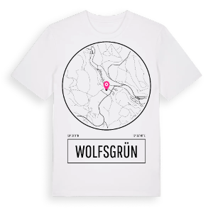 Wolfsgrün t-shirt – ekologisk bomull t-shirt från Pinshirt