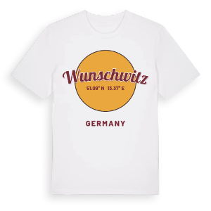 Wunschwitz cirkel t-shirt – ekologisk bomull t-shirt från Pinshirt