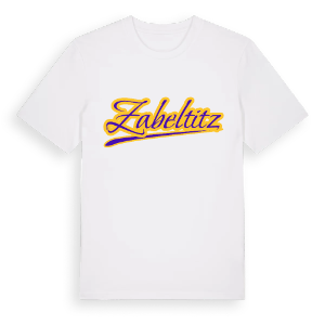 Zabeltitz baseball t-shirt – ekologisk bomull t-shirt från Pinshirt