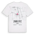 Zabeltitz karta t-shirt