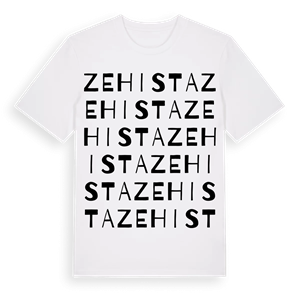Zehista ordlek t-shirt – ekologisk bomull t-shirt från Pinshirt