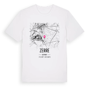 Zerre karta t-shirt – ekologisk bomull t-shirt från Pinshirt