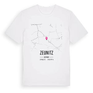 Zeunitz karta t-shirt – ekologisk bomull t-shirt från Pinshirt