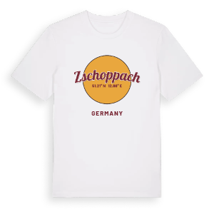 Zschoppach cirkel t-shirt – ekologisk bomull t-shirt från Pinshirt