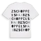 Zschoppelshain ordlek t-shirt