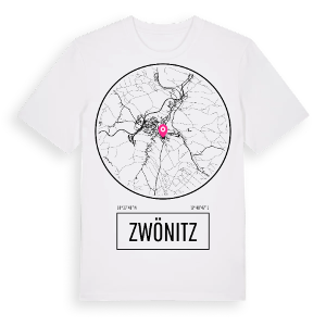 Zwönitz t-shirt – ekologisk bomull t-shirt från Pinshirt