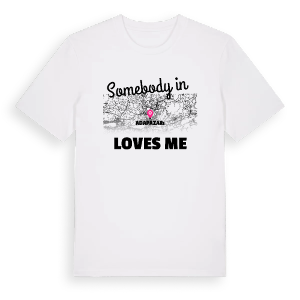 Någon i Adapazarı älskar mig t-shirt – ekologisk bomull t-shirt från Pinshirt
