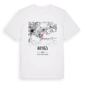 Akyazı karta t-shirt – ekologisk bomull t-shirt från Pinshirt
