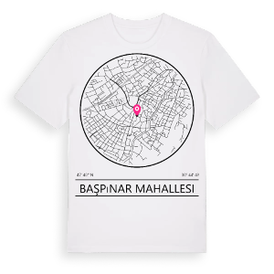 Başpınar Mahallesi t-shirt – ekologisk bomull t-shirt från Pinshirt