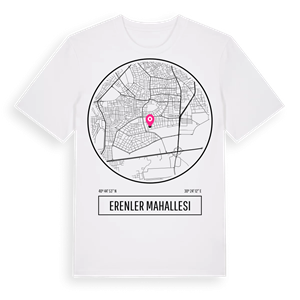 Erenler Mahallesi t-shirt – ekologisk bomull t-shirt från Pinshirt