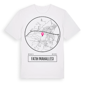 Fatih Mahallesi t-shirt – ekologisk bomull t-shirt från Pinshirt