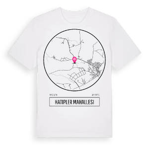 Hatipler Mahallesi t-shirt – ekologisk bomull t-shirt från Pinshirt