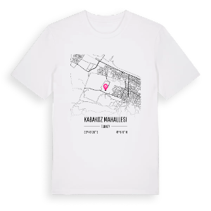 Kabakoz Mahallesi karta t-shirt – ekologisk bomull t-shirt från Pinshirt