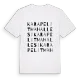 Karapelit Mahallesi ordlek t-shirt