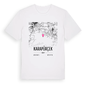 Karapürçek karta t-shirt – ekologisk bomull t-shirt från Pinshirt