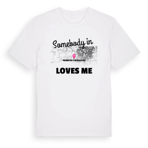 Någon i Kemalpaşa Mahallesi älskar mig t-shirt – ekologisk bomull t-shirt från Pinshirt