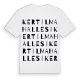 Kertil Mahallesi ordlek t-shirt