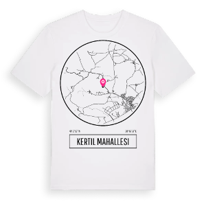 Kertil Mahallesi t-shirt – ekologisk bomull t-shirt från Pinshirt