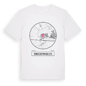 Korucuk Mahallesi t-shirt – ekologisk bomull t-shirt från Pinshirt