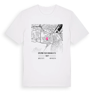 Otuziki Evler Mahallesi karta t-shirt – ekologisk bomull t-shirt från Pinshirt