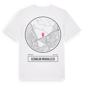 Ozanlar Mahallesi t-shirt – ekologisk bomull t-shirt från Pinshirt