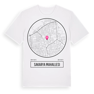 Sakarya Mahallesi t-shirt – ekologisk bomull t-shirt från Pinshirt