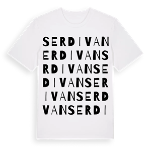 Serdivan ordlek t-shirt – ekologisk bomull t-shirt från Pinshirt