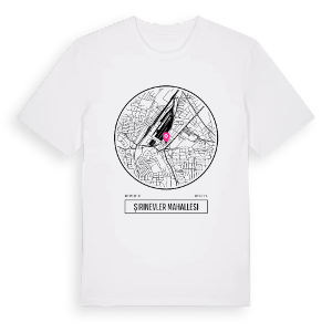 Şirinevler Mahallesi t-shirt – ekologisk bomull t-shirt från Pinshirt