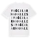Yağcılar Mahallesi ordlek t-shirt